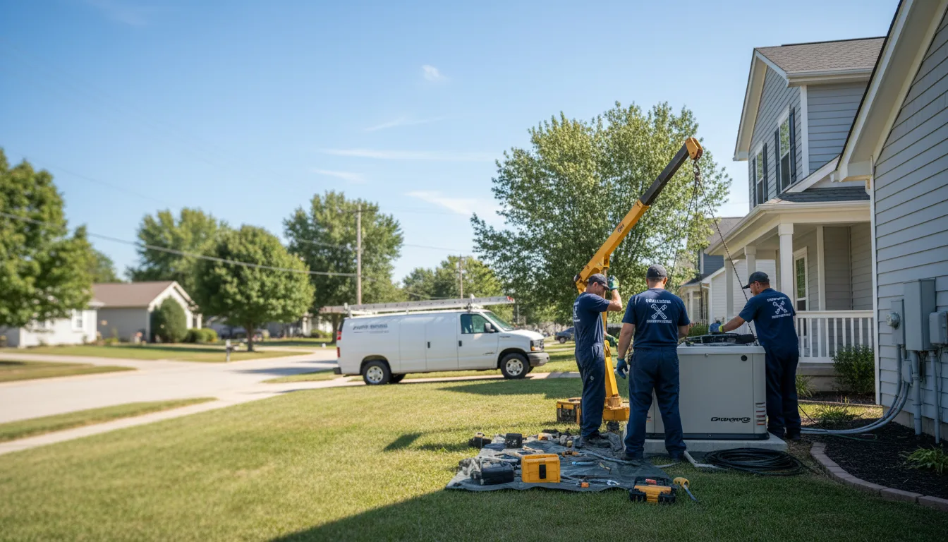Generator Installation in Priddy, TX near me